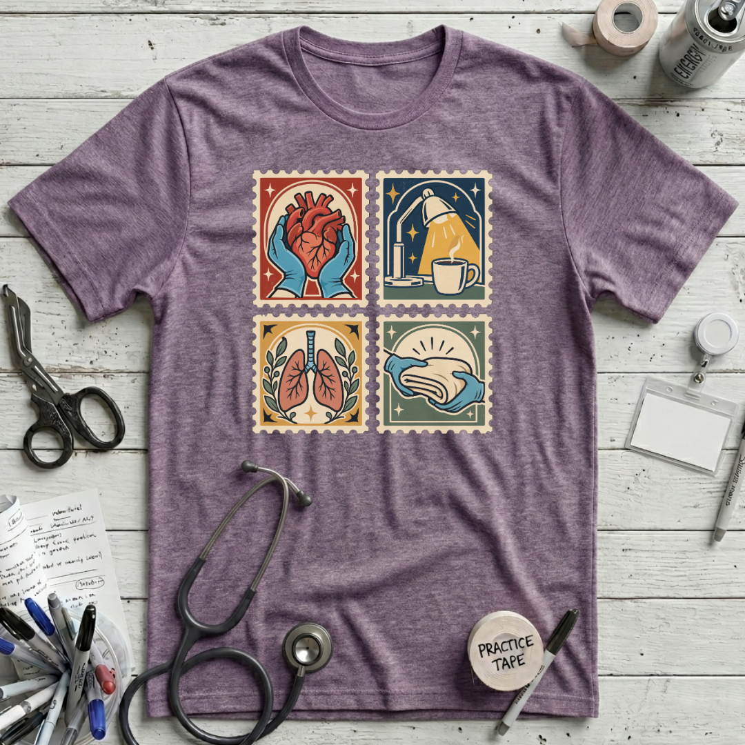 Nurse Stamp Collection T-Shirt