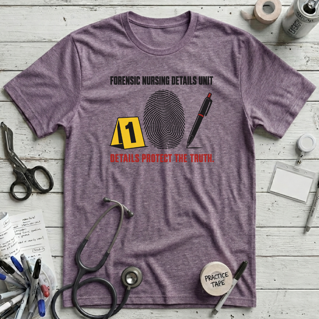 Forensic Nursing Details T-Shirt