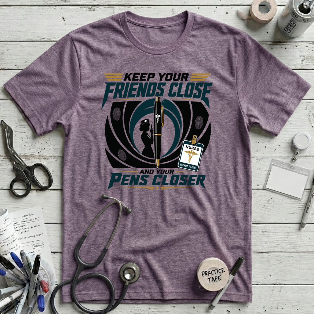 Friends Close - Heather Purple