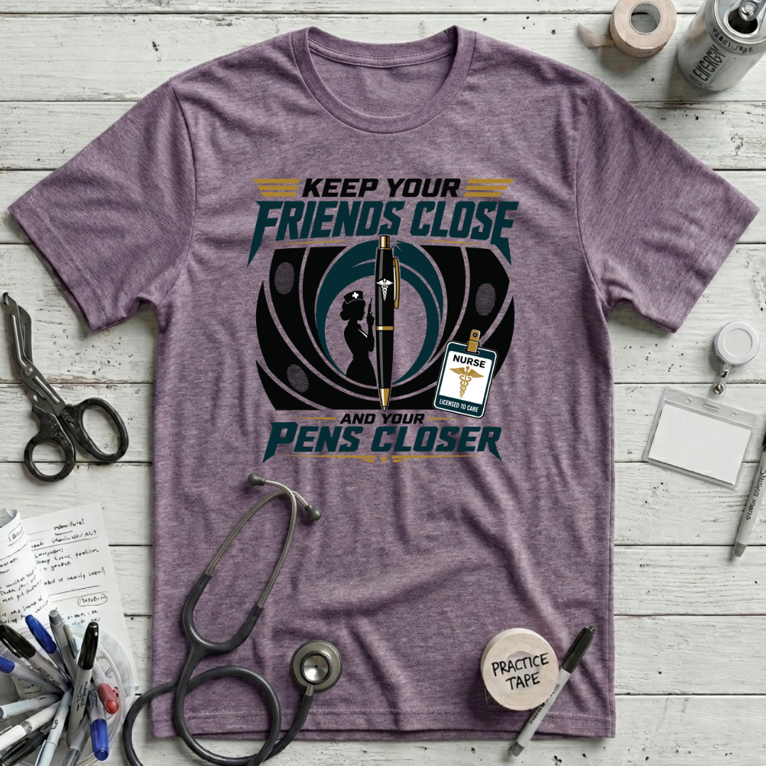 Friends Close - Heather Purple