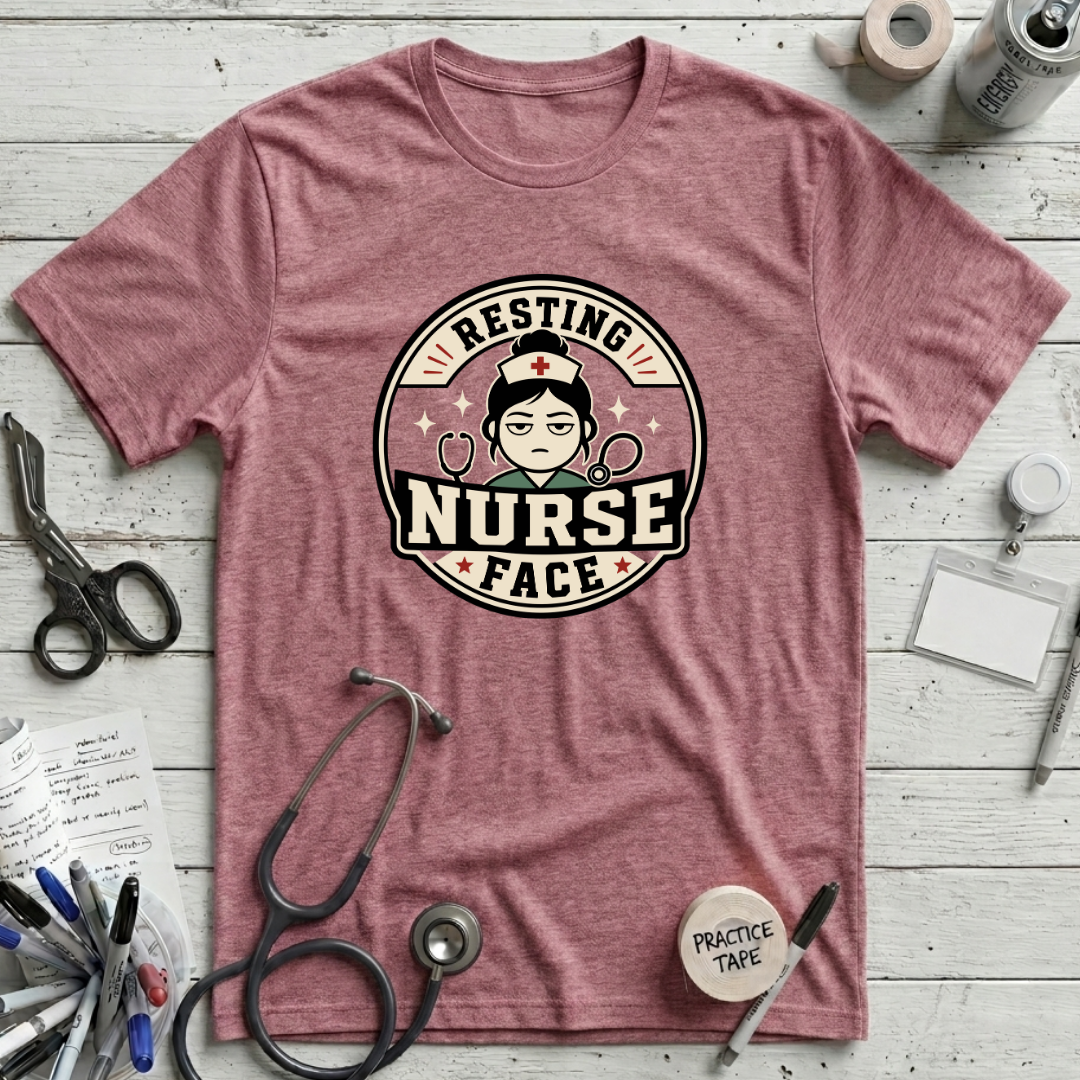 Resting Nurse Face T-Shirt