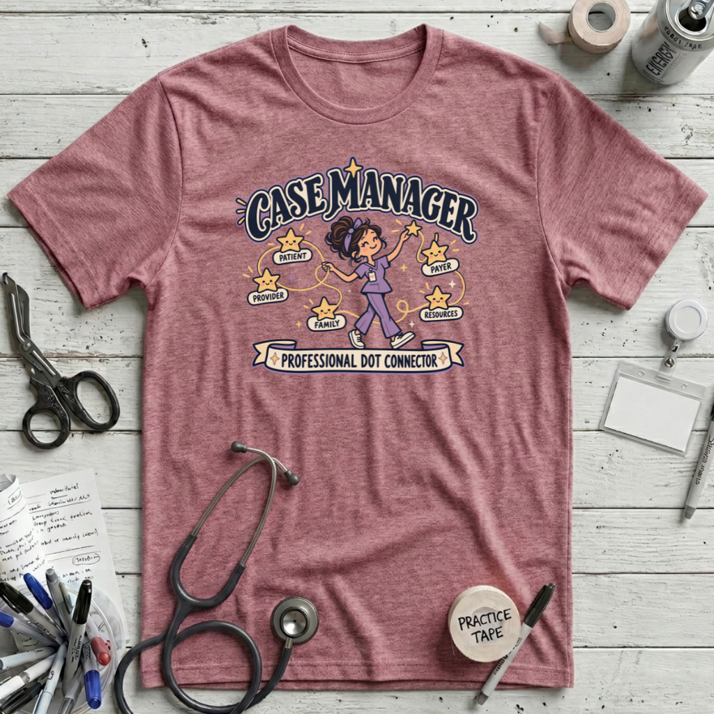 Case Manager Dot Connector T-Shirt