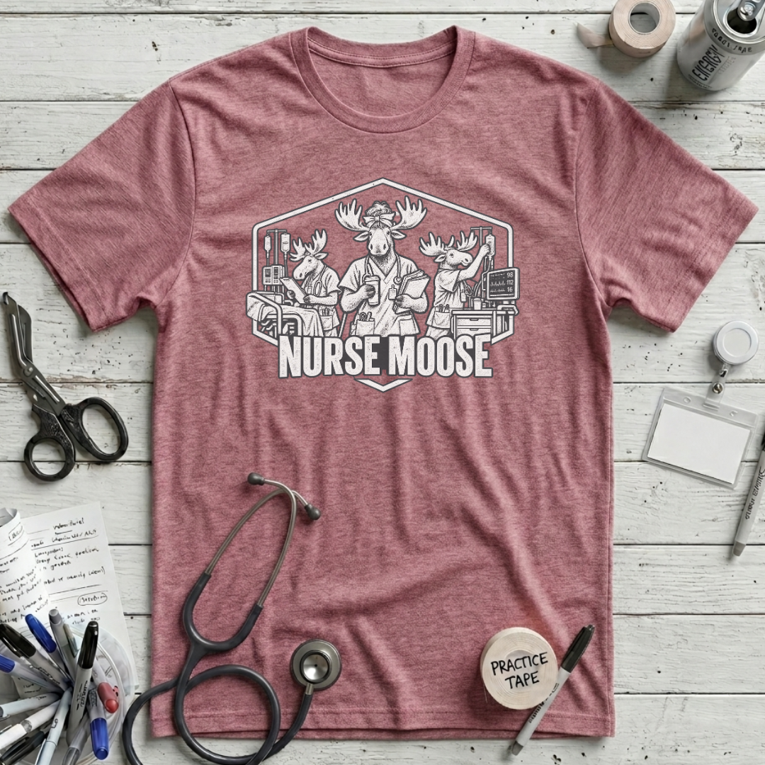 Nurse Moose ICU T-Shirt