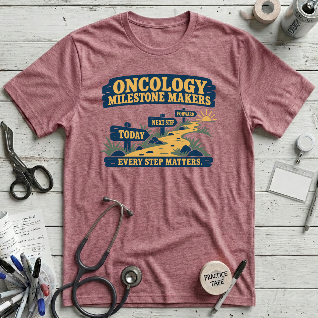 Oncology Milestone Trail T-Shirt