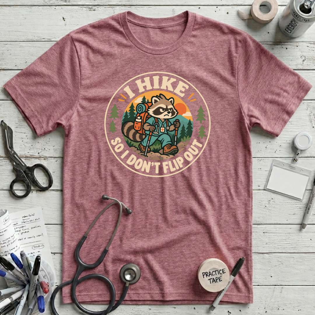 Grouchy Nurse Hiking T-Shirt