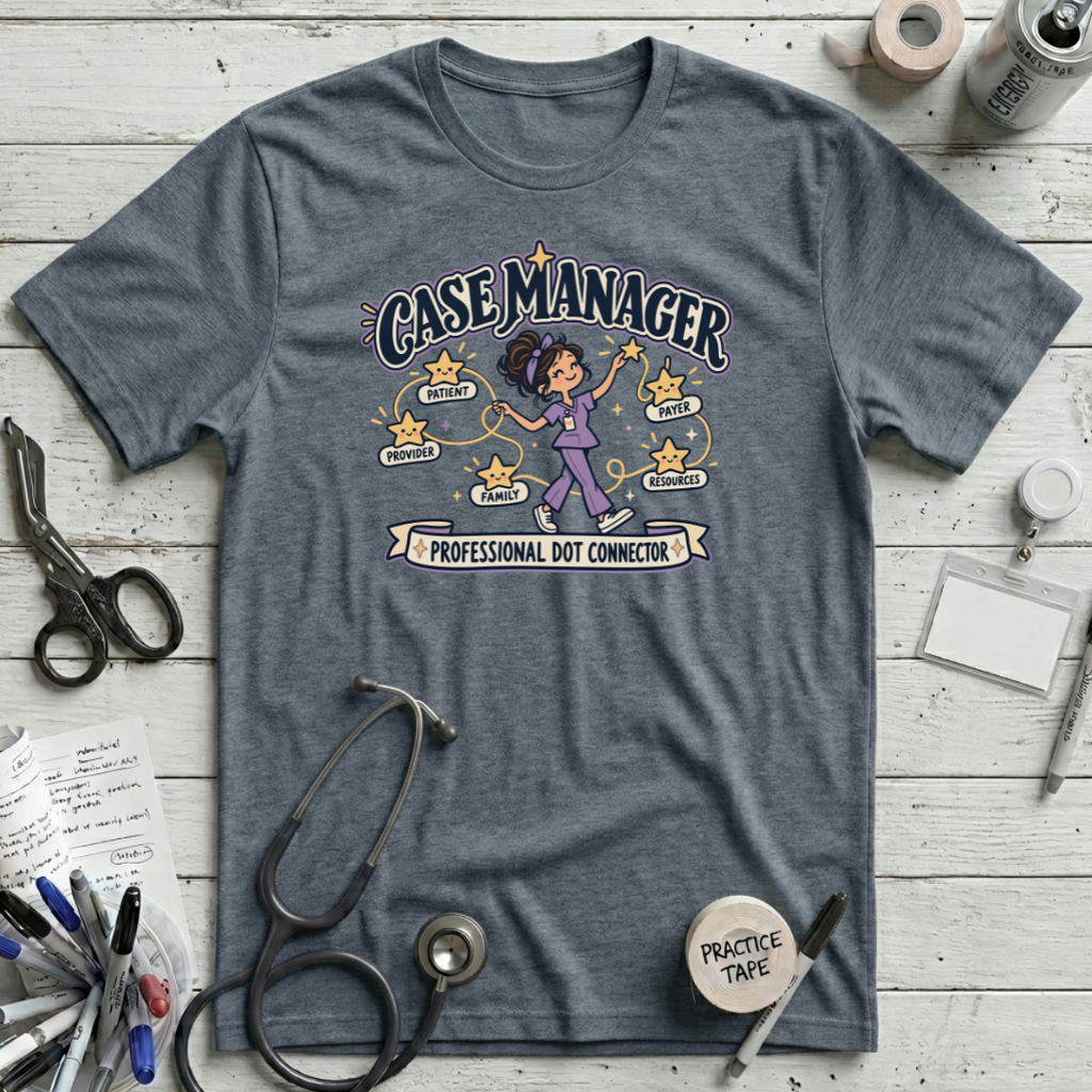 Case Manager Dot Connector T-Shirt