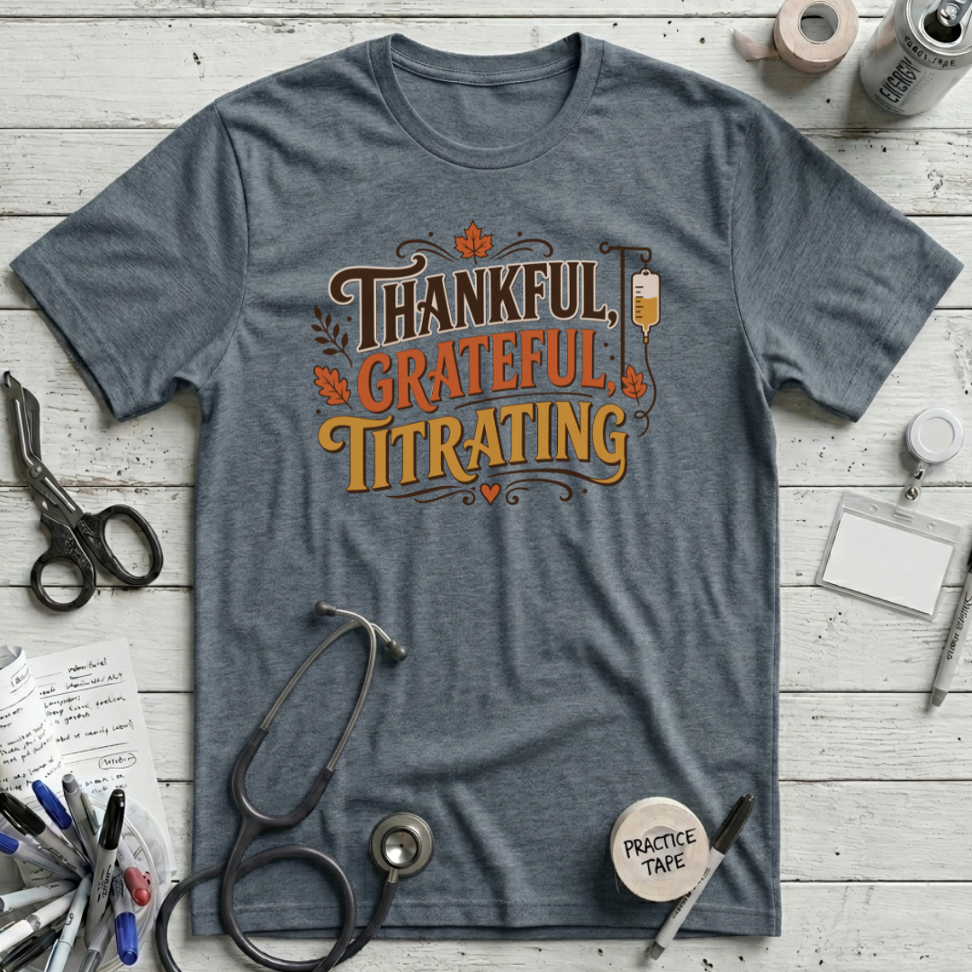 Thankful Grateful Titrating T-Shirt