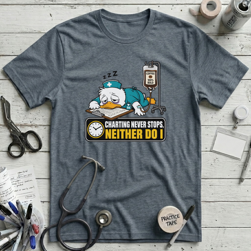 Charting Never Stops T-Shirt