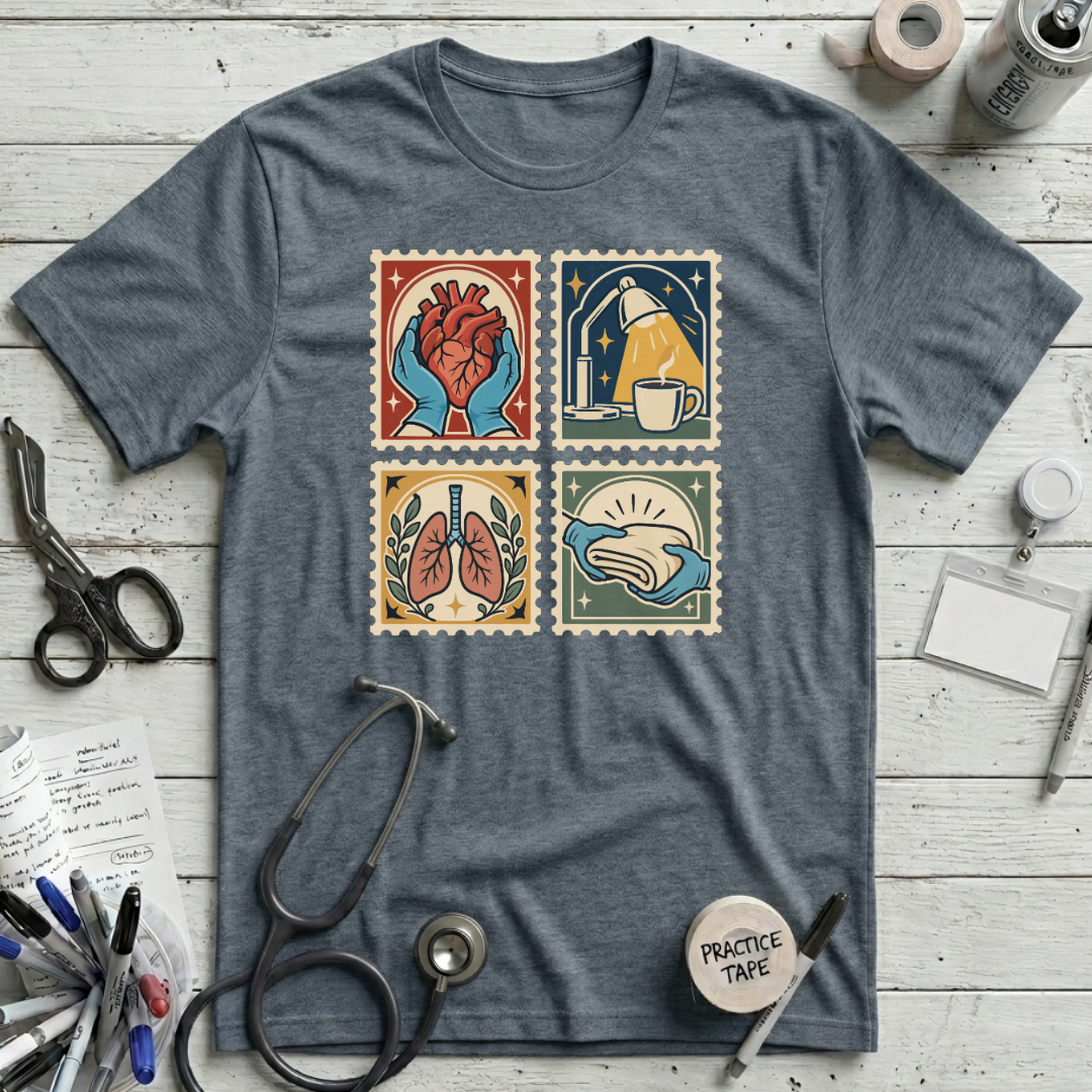 Nurse Stamp Collection T-Shirt