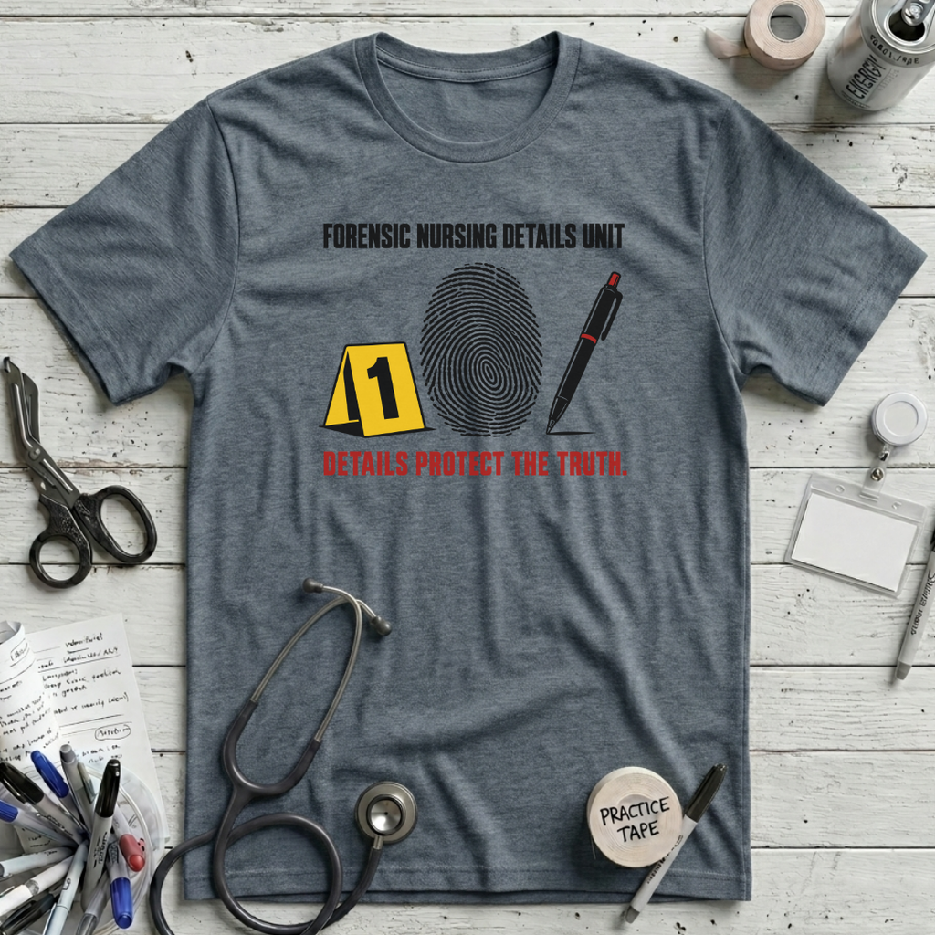 Forensic Nursing Details T-Shirt