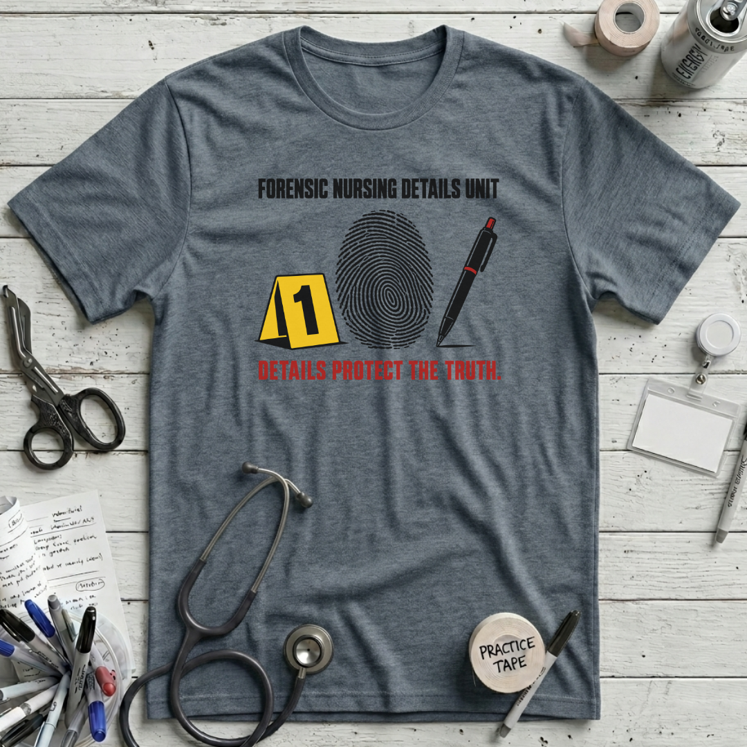 Forensic Nursing Details T-Shirt