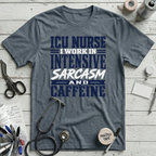 Intensive Sarcasm and Caffeine T-Shirt
