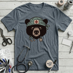Grumpy Nurse Bear T-Shirt