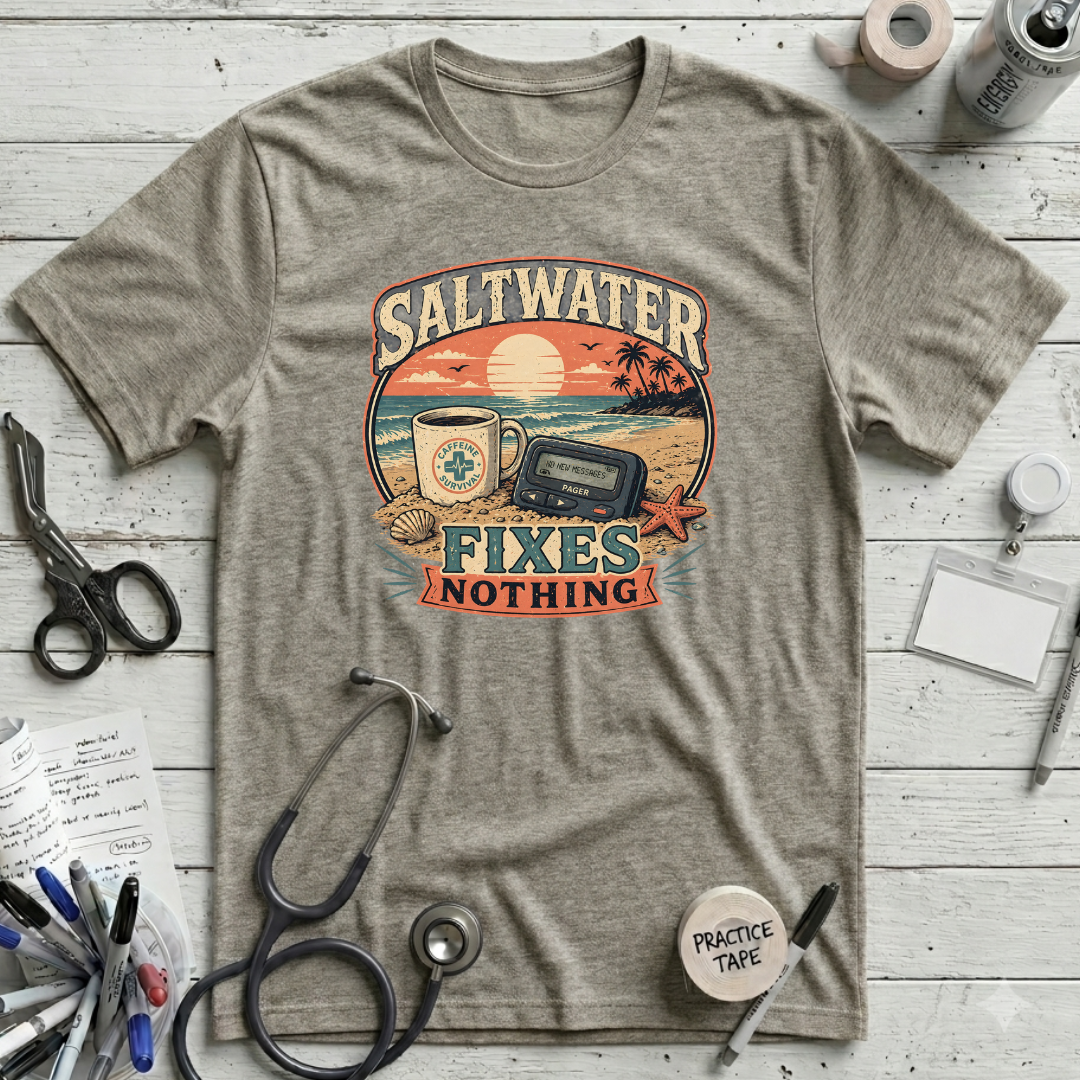 Saltwater Fixes Nothing T-Shirt