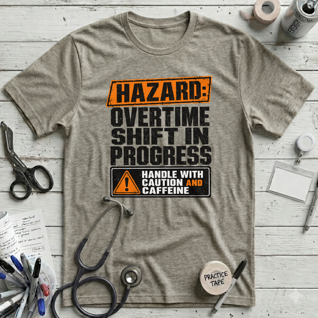 Overtime Shift in Progress T-Shirt