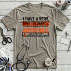 Asystole Tolerance T-Shirt