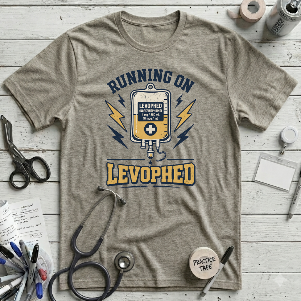 Running on Levophed T-Shirt