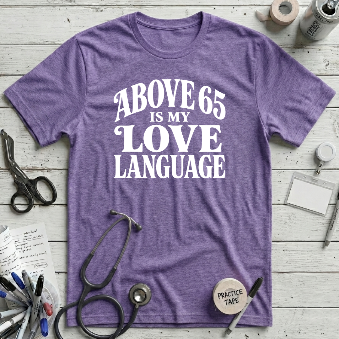 65 Love Language - Heather Team Purple