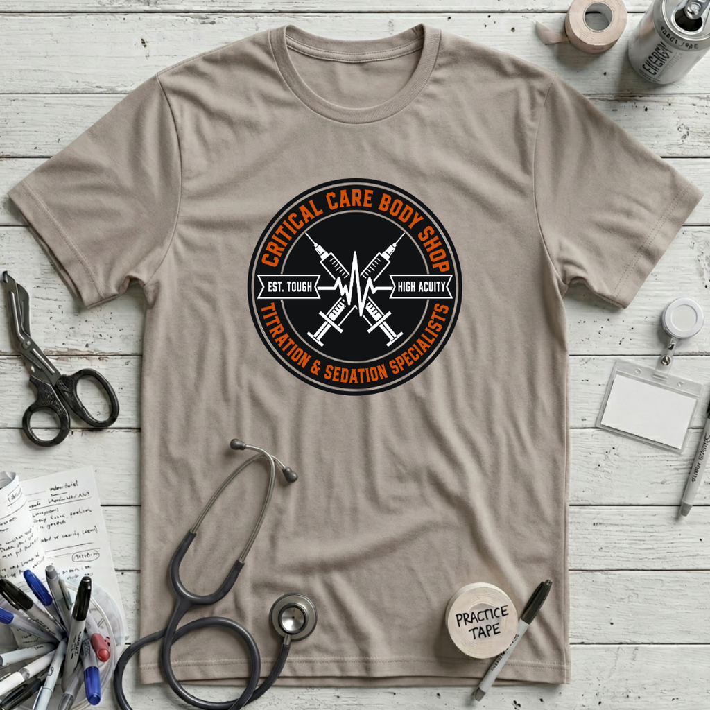 Body Shop T-Shirt - Heather Dust