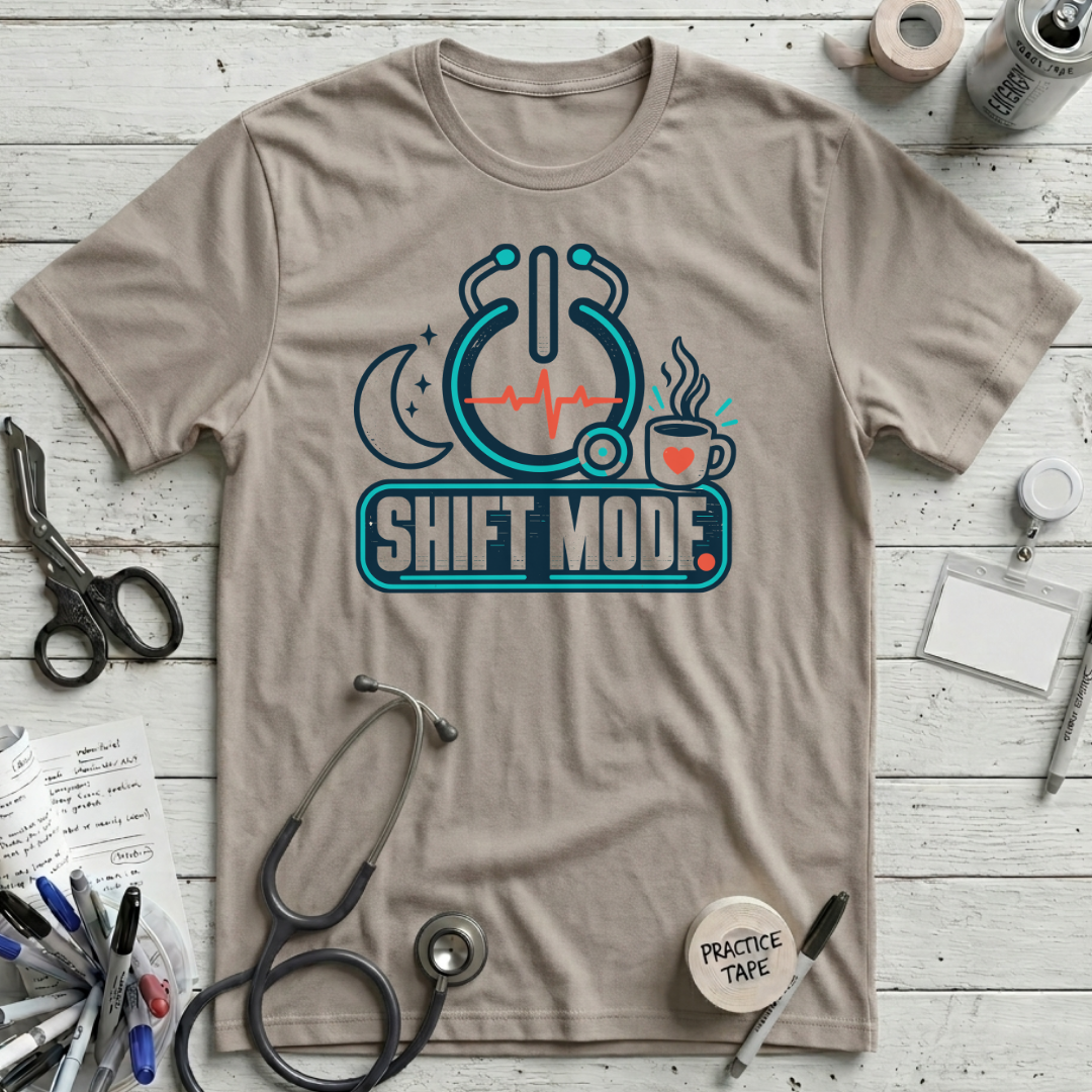 Shift Mode T-Shirt - Heather Dust