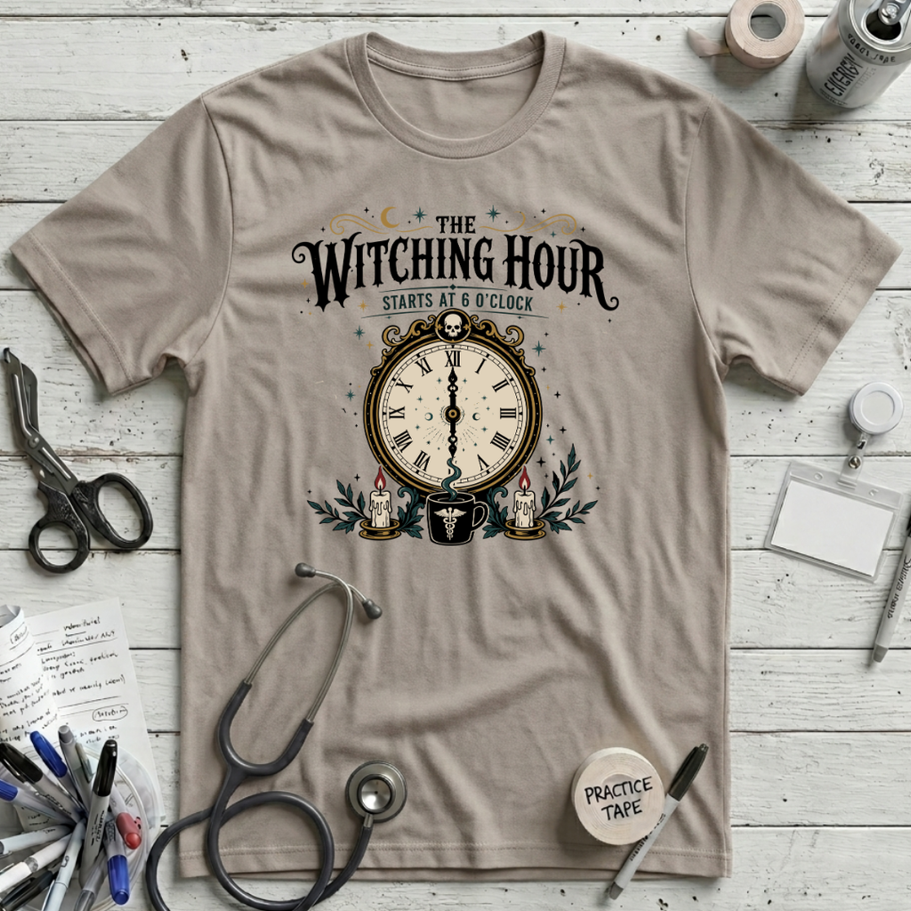 Witching Hour T-Shirt - Heather Dust