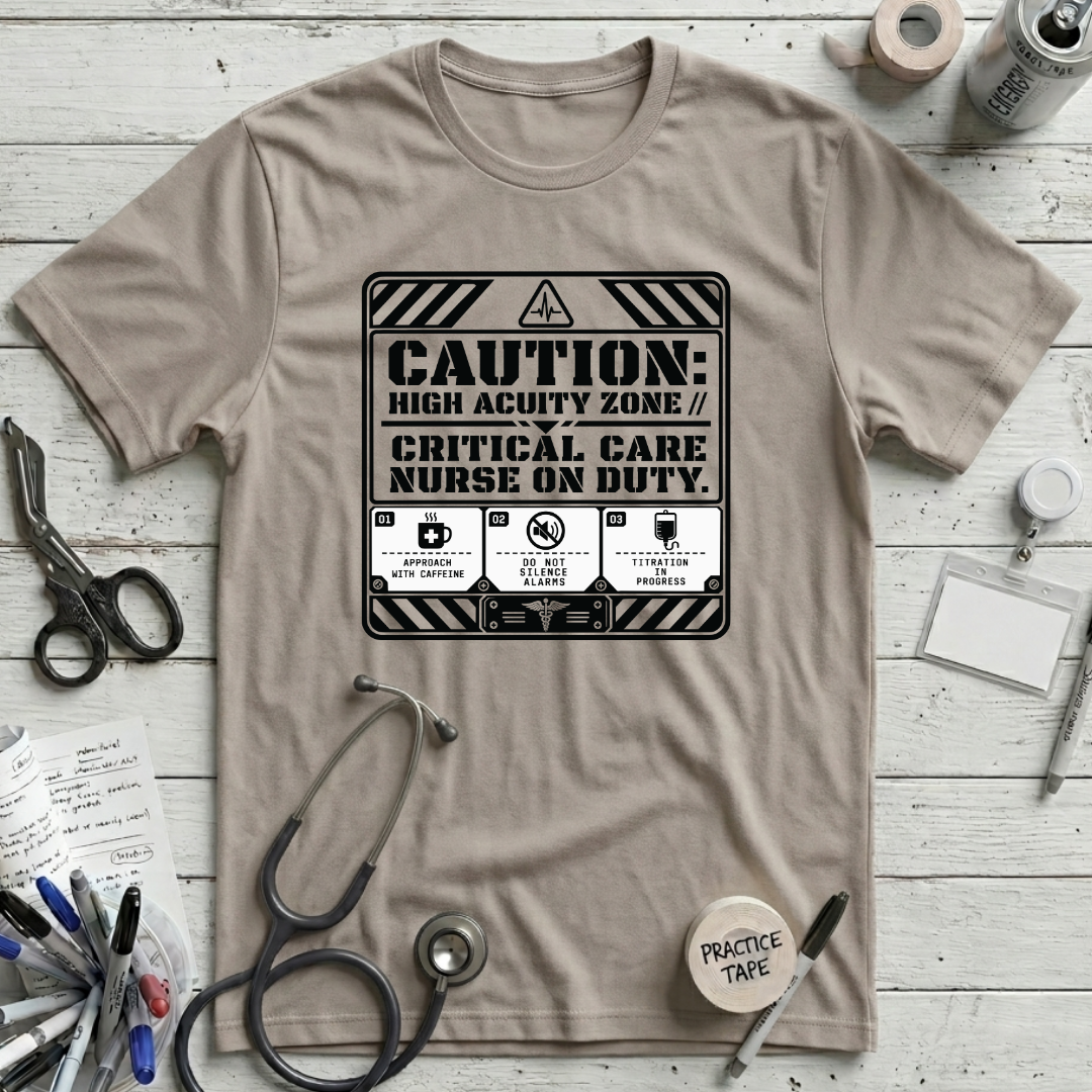 High Acuity Zone T-Shirt - Heather Dust