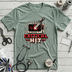 Critical Hit - Heather Dusty Blue