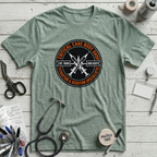 Body Shop T-Shirt - Heather Dusty Blue