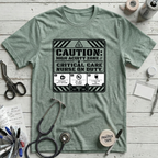 High Acuity Zone T-Shirt - Heather Dusty Blue