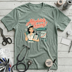 Absolutely Thriving T-Shirt - Heather Dusty Blue