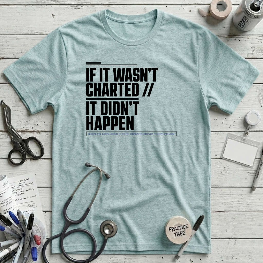 Wasn't Charted - Heather Ice Blue