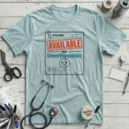 Unenthusiastic - Heather Ice Blue