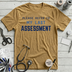 Refer to Assessment T-Shirt - Heather Mustard