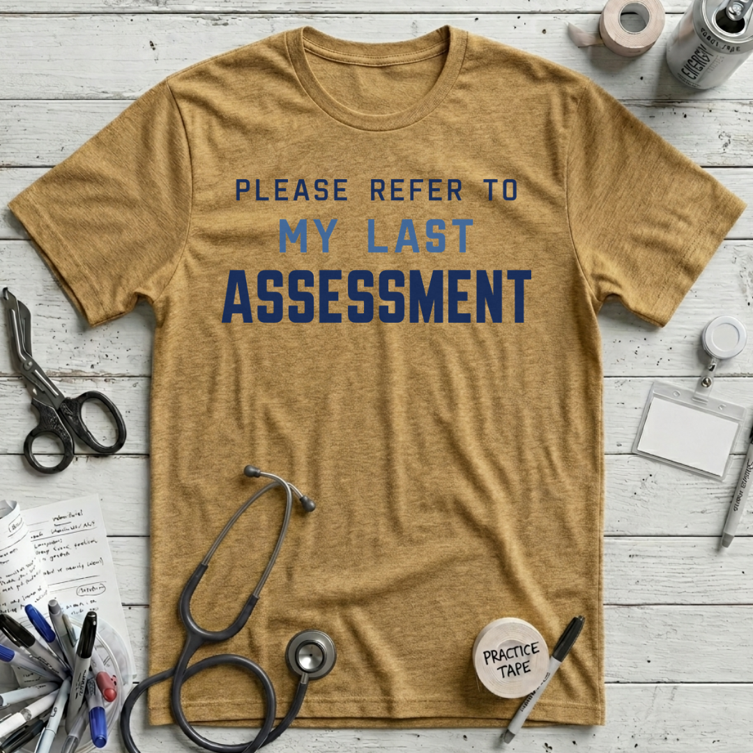 Refer to Assessment T-Shirt - Heather Mustard