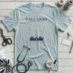 Call Light Constellation T-Shirt - Heather Prism Ice Blue
