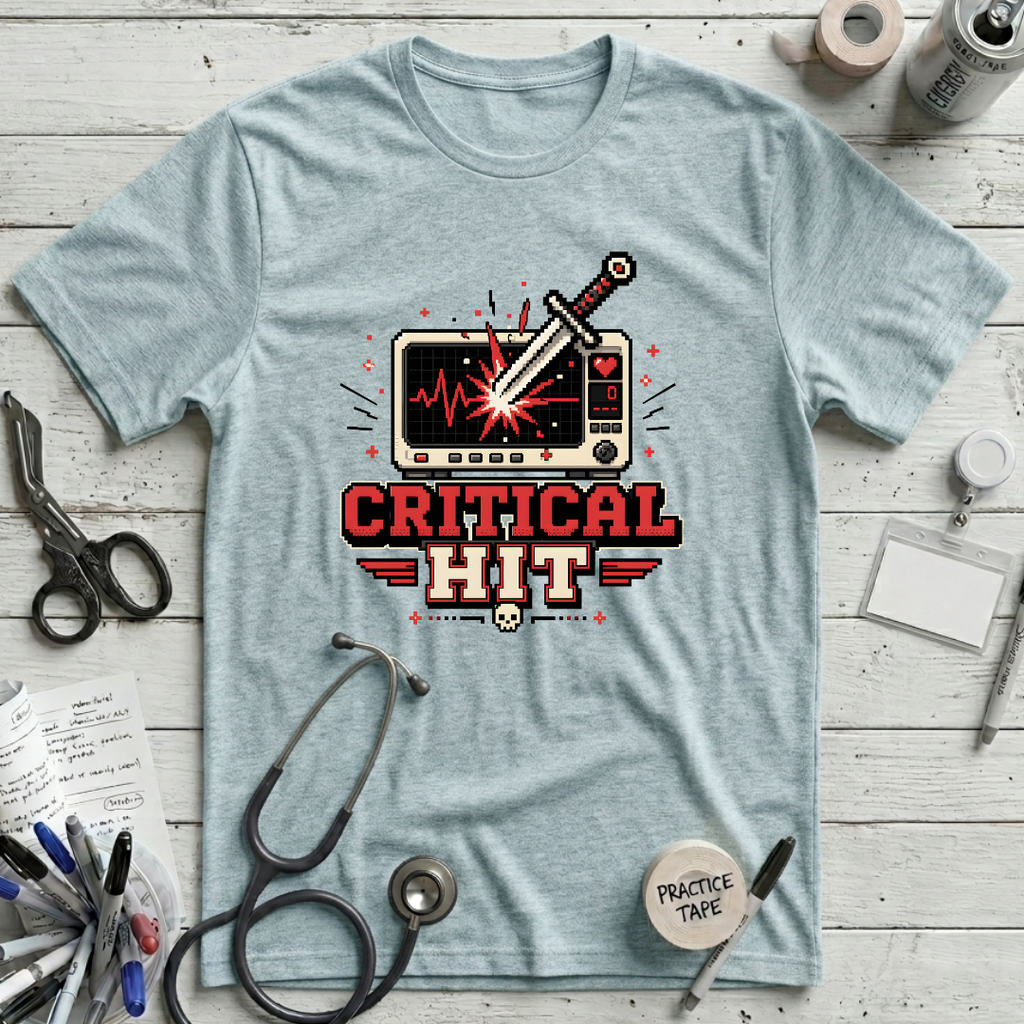 Critical Hit - Heather Prism Ice Blue