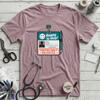 Happy to Help T-Shirt - Heather Prism Lilac