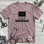 Clinically Unbothered T-Shirt - Heather Prism Lilac