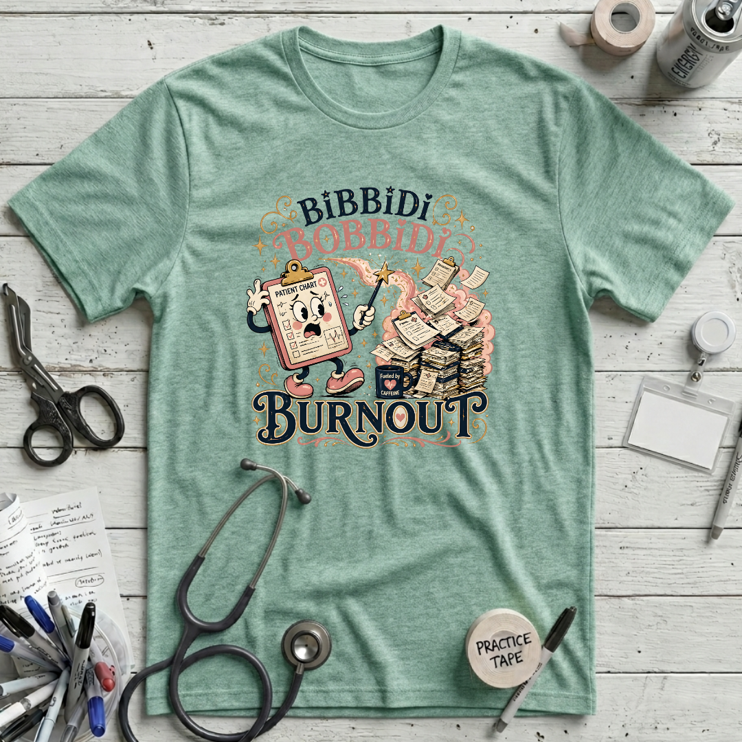 Bibbidi Bobbidi Burnout - Heather Prism Mint