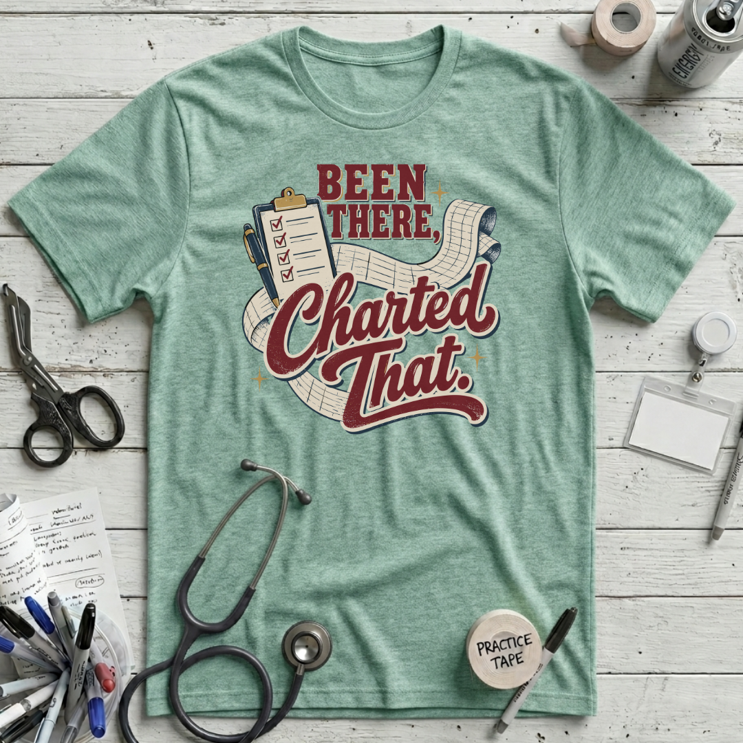 Been There T-Shirt - Heather Prism Mint