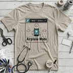 Airplane Mode T-Shirt - Heather Prism Natural