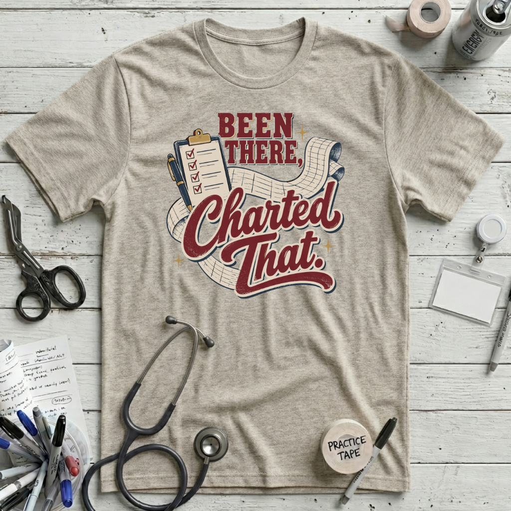 Been There T-Shirt - Heather Prism Natural