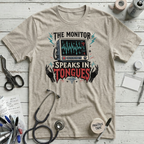 Speaks in Tongues T-Shirt - Heather Prism Natural