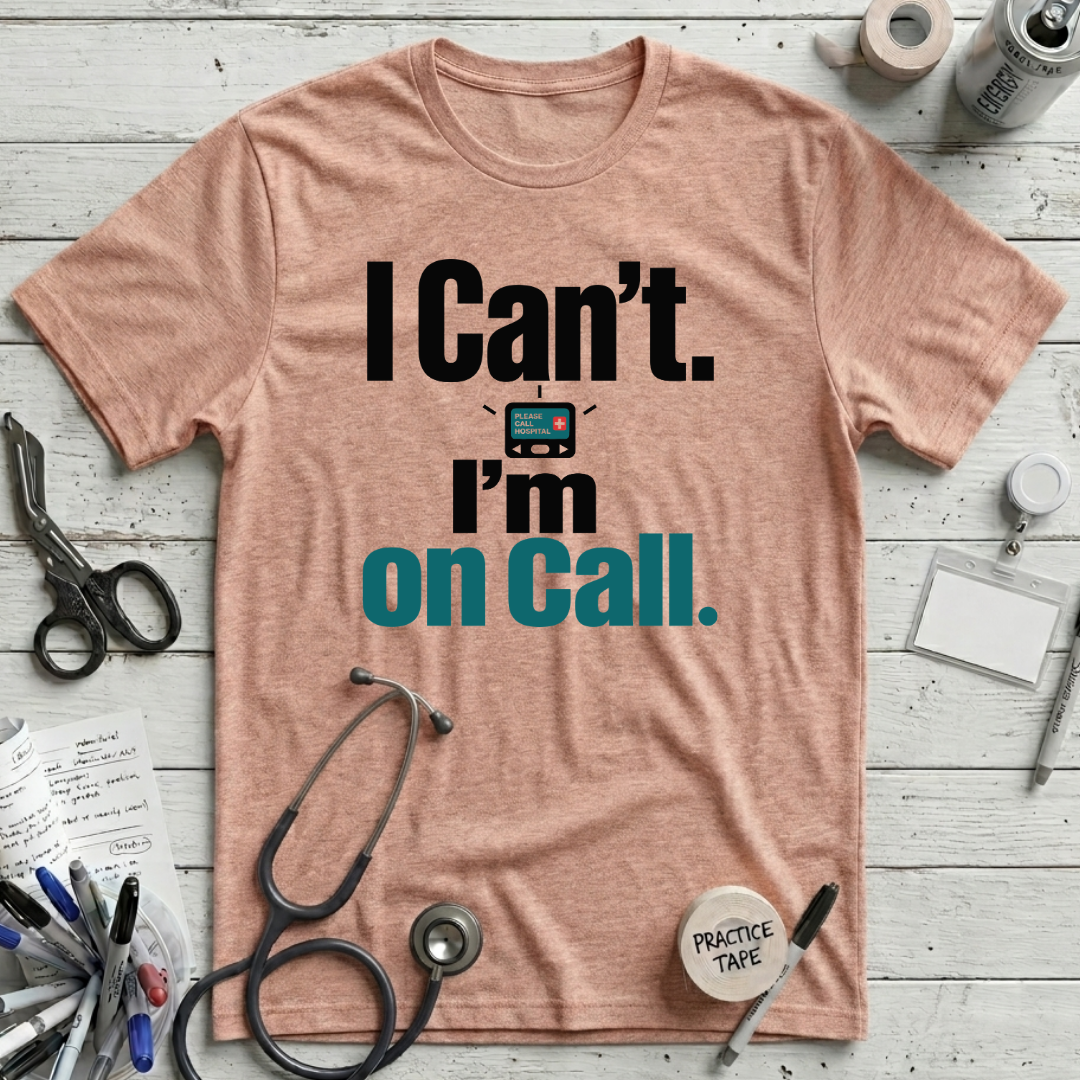I'm On Call - Heather Prism Peach