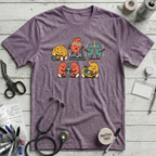 Organ Wellness Crew T-Shirt - Heather Purple