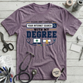 Internet Search and My Degree T-Shirt - Heather Purple