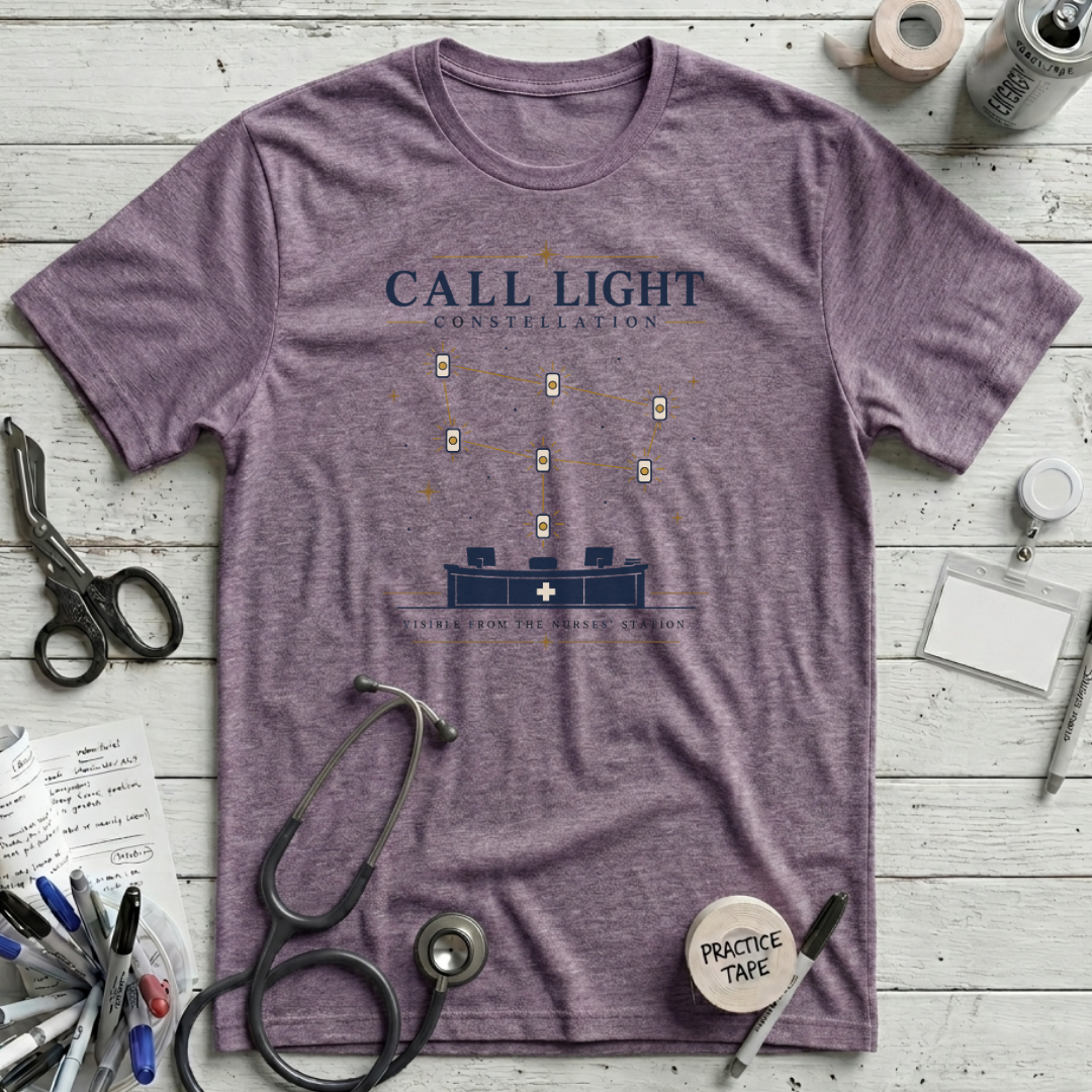 Call Light Constellation T-Shirt - Heather Purple