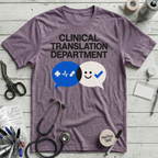 Clinical Translation T-Shirt - Heather Purple