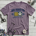 Nurse Frequency T-Shirt - Heather Purple