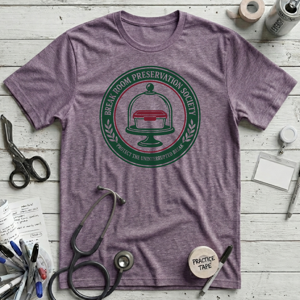Preservation Society T-Shirt - Heather Purple
